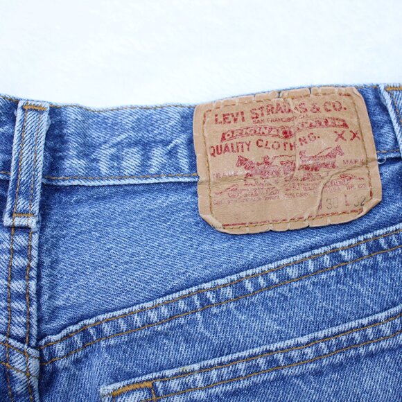 Levi's Customized Skirt Daisy Painted Jeans - Picture 3 of 10